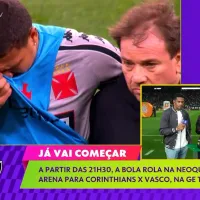Corinthians x Vasco: Cocão machuca joelho e sai de campo em prantos