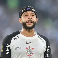 Memphis Depay e Coutinho discutem em Vasco x Corinthians