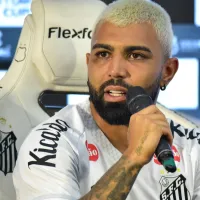 Gabigol surpreende cita Flamengo em coletiva no Santos