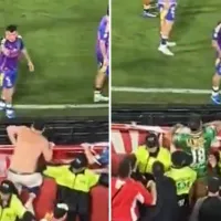 VIDEO: Captan el momento preciso donde Medel tiene un tenso round en Argentina