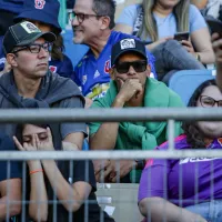 El Chorri es captado alentando a la U femenina