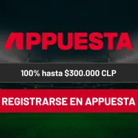 Appuesta bono de bienvenida: hasta $300.000 CLP en Chile