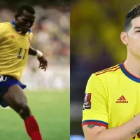 El ‘Tino’ Asprilla le responde a James sobre el top 3 de los mejores de Colombia