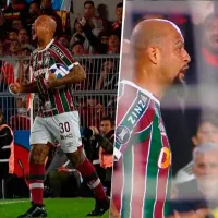 Felipe Melo perdió el control ante River y Wilmar Roldán tuvo que frenarlo