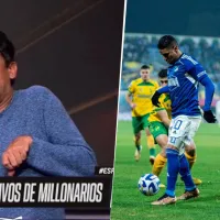 La reacción de Casale en transmisión por la eliminación de Millonarios