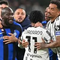 VIDEO: el duro mensaje con el que los hinchas del Inter recibieron a Cuadrado