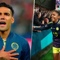 Falcao dedicó hermoso mensaje a jugadoras de la Selección Colombia por histórica clasificación