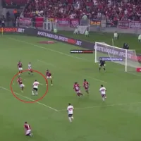 Video: el remate de James contra Flamengo que ilusiona a los hinchas de Sao Paulo