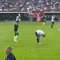 Polémico gesto de Andrés Román que enfureció a la hinchada de Millonarios