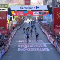 A Sebastián Molano le faltó poco: el colombiano fue segundo en la etapa 4 de La Vuelta