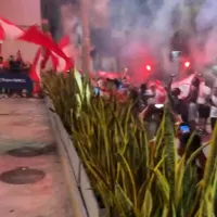 Llamativo recibimiento de los hinchas del América en Santa Marta