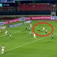 Video: así fue el gol que le anuló el VAR a James Rodríguez ante Coritiba
