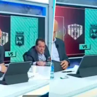 Nuevo e insólito \&#039;blooper\&#039; de Javier Fernández en vivo por Win Sports