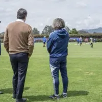 ¿Qué hacían Gustavo Serpa y Enrique Camacho en el entrenamiento de Millonarios?