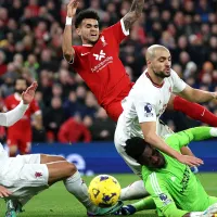 Liverpool perdió la punta de la Premier en flojo partido de Luis Díaz