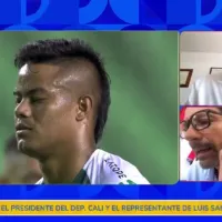 La discusión del presidente del Deportivo Cali y el representante del Chino Sandoval en TV