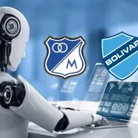 Inteligencia artificial da su veredicto para Millonarios vs. Bolívar