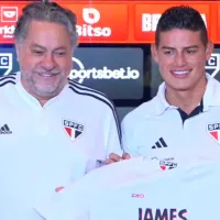 Presidente de Sao Paulo y los 3 clubes que mencionó sobre el futuro de James