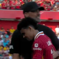 Video: el último abrazo de Luis Díaz con Jürgen Klopp