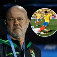 El entrenador de Bolivia habló de Luis Díaz tras la patada que casi lesiona al colombiano