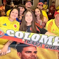 El emotivo momentazo que protagonizaron los hinchas de Colombia en Glendale