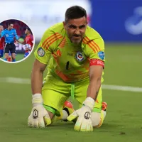 Durísimo: la reacción de Claudio Bravo al arbitraje de Roldán en la Copa América