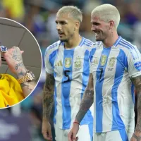 Jugador de Argentina le envió mensaje a Blessd, tras final de la Copa América