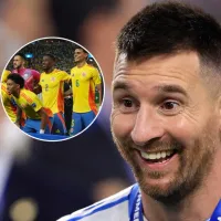 Ni James, ni Díaz: El jugador colombiano que apareció en el mensaje de Messi por ganar la Copa América