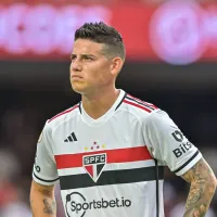Figura de Sao Paulo lamentó la partida de James Rodríguez: 'Uno de los mejores con los que jugué'