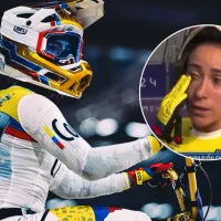 El conmovedor llanto de Mariana Pajón, tras quedar eliminada de los Juegos Olímpicos