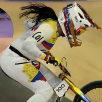 Mariana Pajón iba a la final de BMX y una rival la cerró dejándola sin chances en París 2024