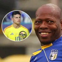 Asprilla le responde a James por decir que es uno de los dos mejores colombianos de la historia