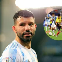 La opinión del Kun Agüero sobre Luis Díaz que sorprendió a los colombianos