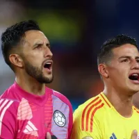 Así entonaron los jugadores de Colombia el himno nacional antes de enfrentar a Argentina