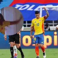 Publican la conmovedora reacción de la hija de James Rodríguez en el gol ante Argentina