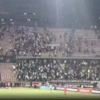 Suspenden el partido Nacional vs. Junior por pelea entre hinchas en el Atanasio Girardot