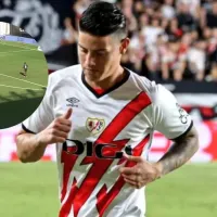 Así le fue a James Rodríguez en su primera titularidad con Rayo Vallecano