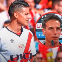 Polémica decisión del técnico de Rayo con James Rodríguez