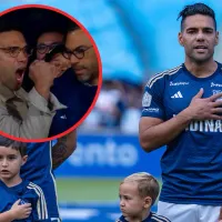 La reacción de Radamel Falcao al triunfo agónico de Millonarios ante Fortaleza