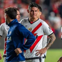 Primera derrota para James Rodríguez con el Rayo Vallecano