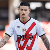 James Rodríguez se lesionó en el entrenamiento del Rayo Vallecano