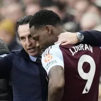 La inesperada reacción del técnico de Aston Villa tras el furioso gesto de Durán