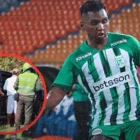 Las imágenes del accidente de tránsito que tuvo Alfredo Morelos, jugador de Atlético Nacional