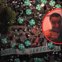 Llamativa reacción del técnico de Nacional al banderazo de la hinchada