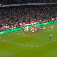 Asistencia de Luis Díaz en el empate parcial de Liverpool ante Arsenal