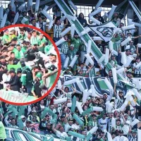 Hinchas de Nacional causan desmanes y peleas en las gradas de El Campín