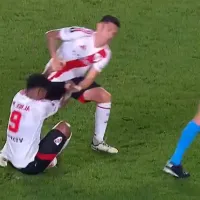 ¡Enfurece a sus compañeros! Fuerte cruce entre Miguel Borja y Kranevitter