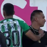 El inesperado gesto de Morelos con Atlético Nacional en pleno clásico paisa