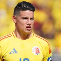 James Rodríguez llegó a la concentración de la Selección Colombia con elegancia