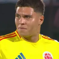 La viveza de Juanfer que perfiló el remate para el golazo vs. Uruguay